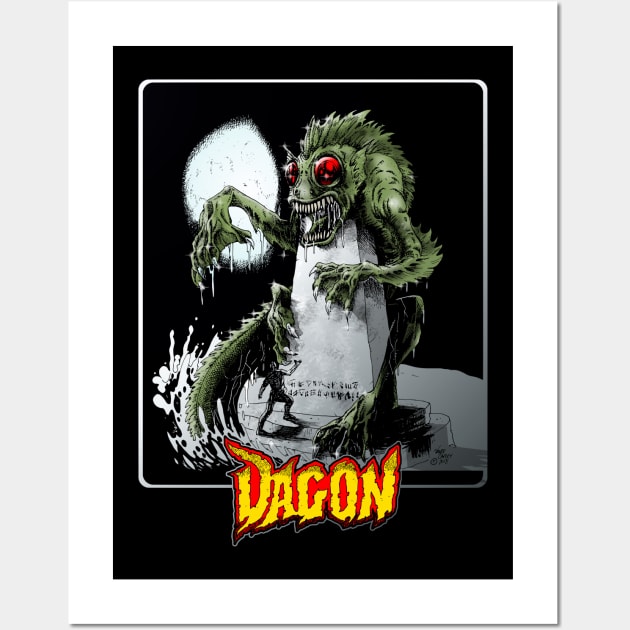 DAGON! Wall Art by VanceCapleyArt1972